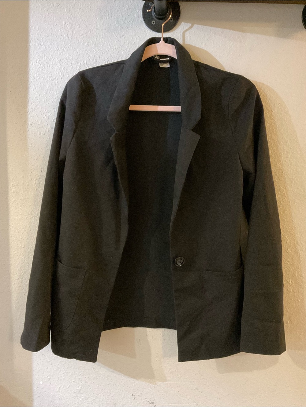 H&M Black Single-Button Women's Blazer